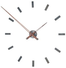Dizajnové nástenné hodiny Nomon Tacon Graphite 100cm