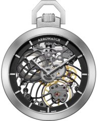 Vreckové hodinky Aerowatch Lépine Skeleton Hand-winding 50829 AA04 SQ