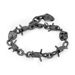 Náramek POLICE Barbedwire Grey PEJGB2112322