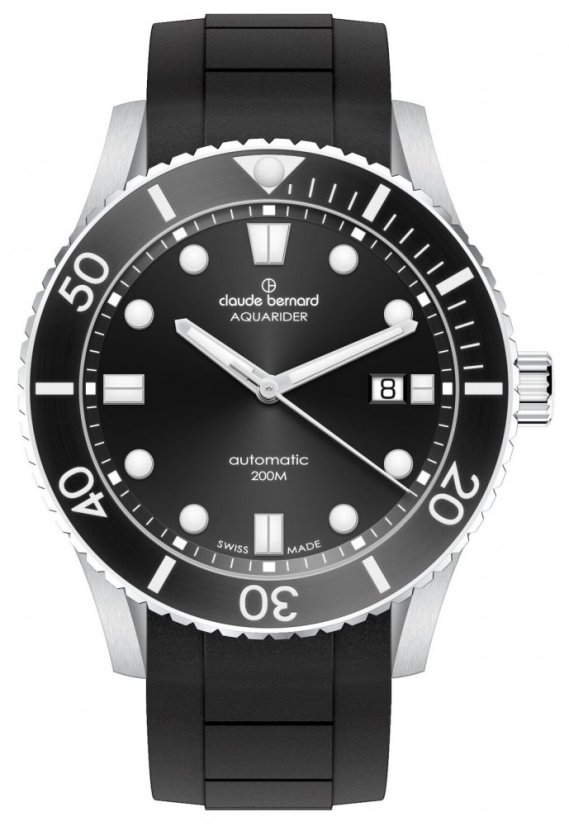 Claude Bernard 80129 3NBCA NIB Aquarider Automatic Claude Bernard 80129 3NBCA NIB Aquarider Automatic