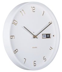 Dizajnové nástenné hodiny 5953WH Karlsson 30cm