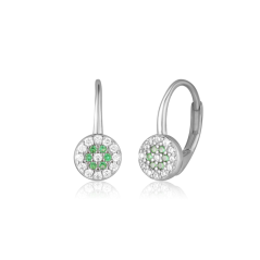 Strieborné náušnice so zirkónmi JVD SVLE3191XH2Z100