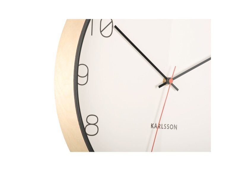 Dizajnové nástenné hodiny 5926BK Karlsson 40cm