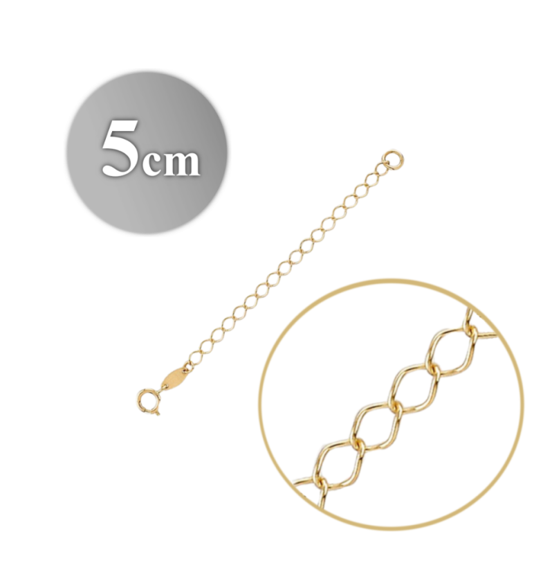 MINET Elegantný zlatý náhrdelník Au 585/1000 0,40 g