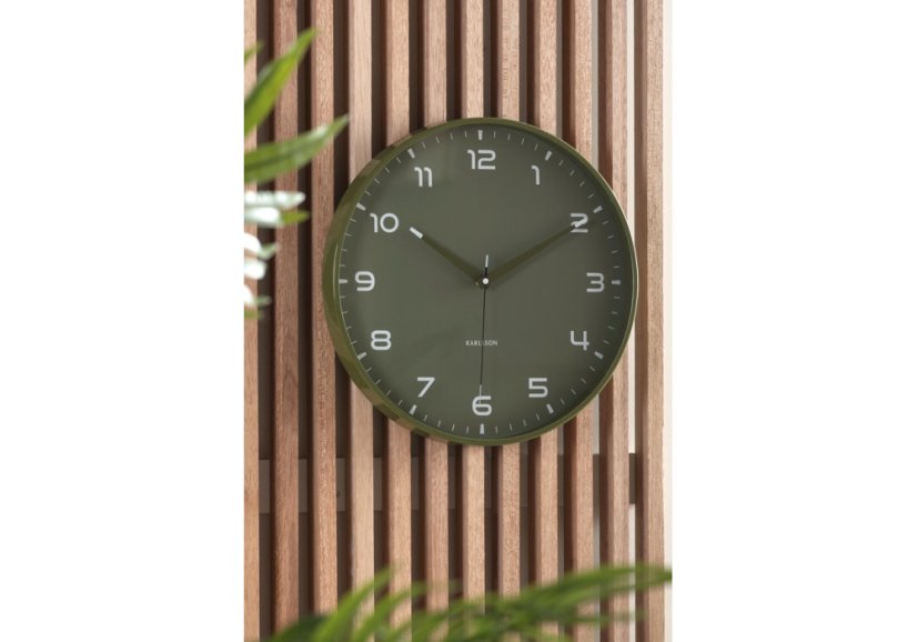 Dizajnové nástenné hodiny 6053GR Karlsson 40cm