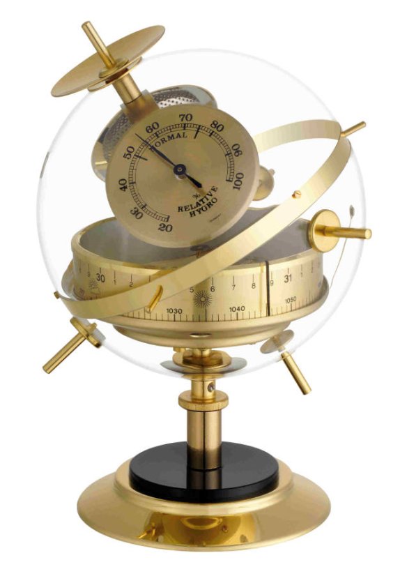 TFA 20.2047.52 - Meteostanica SPUTNIK - mosadz