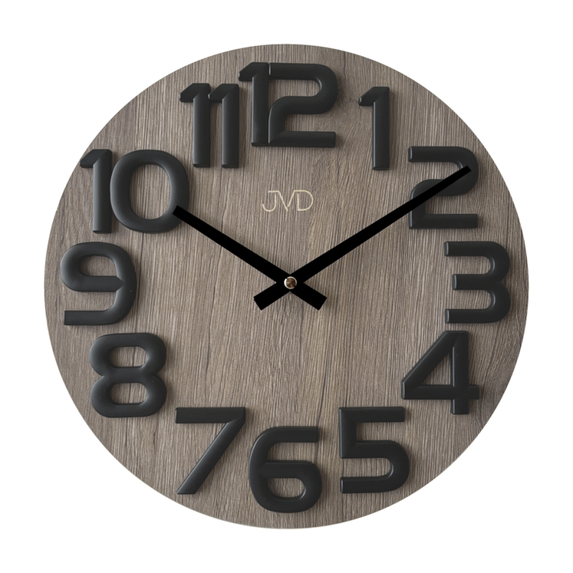 Nástenné drevené hodiny JVD HT134.1 Nástenné drevené hodiny JVD HT134.1