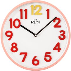 Nástenné hodiny s tichým chodom MPM Meridi - A - E01.4504.23