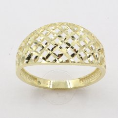 Zlatý prsteň AZ2243, veľ. 59, 1.8 g