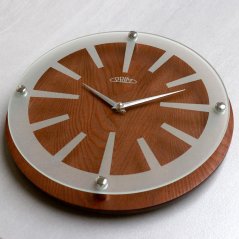 Nástenné hodiny PRIM Wood Singular I (E07P.3952.50)