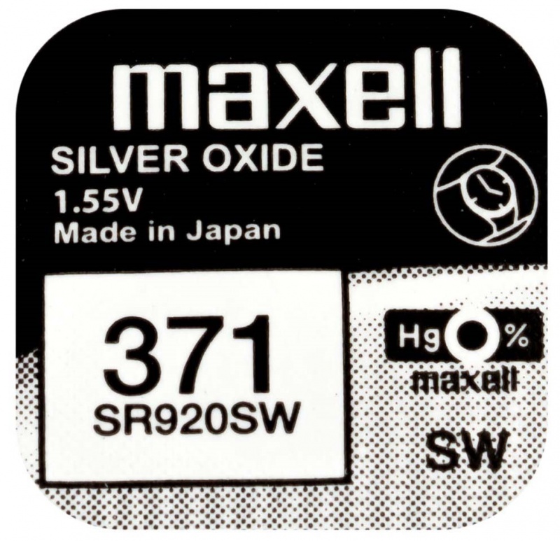 Baterie Maxell SR920SW/371 10000371 Baterie Maxell SR920SW/371 10000371
