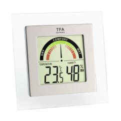 TFA 30.5023 - Digitální teploměr s vlhkoměrem s ukazatelem komfortní zóny