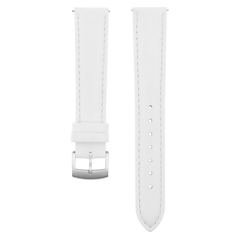 Kožený remienok na hodinky PRIM RB.15906 (18 mm) - biely - RB.15906.1816.0000.L2