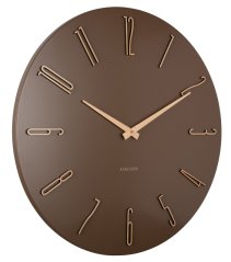 Designové nástěnné hodiny 6073BR Karlsson 50cm