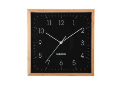 Dizajnové nástenné hodiny 6114BK Karlsson 29cm
