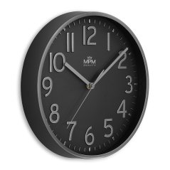 Nástenné hodiny s tichým chodom MPM Naxer - A - E01.4505.90