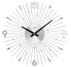 Designové nástěnné hodiny 9652 AMS 39cm