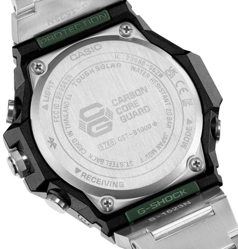 CASIO GST-B1000D-3AER G-Shock G-Steel Carbon Core Guard