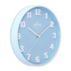 Nástenné hodiny s tichým chodom MPM Rivera - A - E01.4455.30