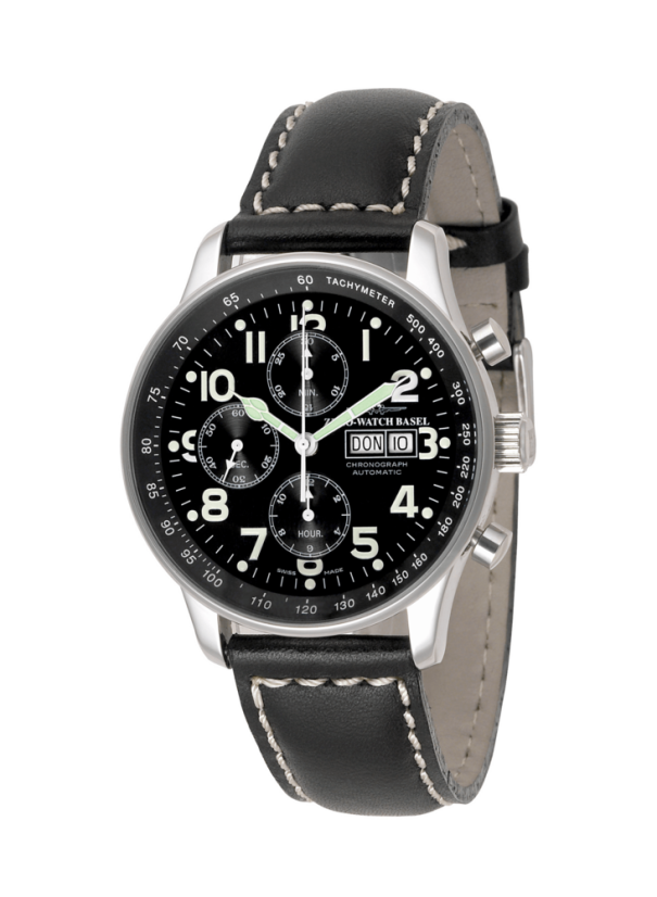 ZENO-WATCH BASEL P557TVDD-a1 X - Large Pilot - Chronograf