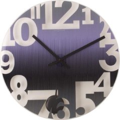 Dizajnové nástenné hodiny 8127pa Nextime Swing 43cm