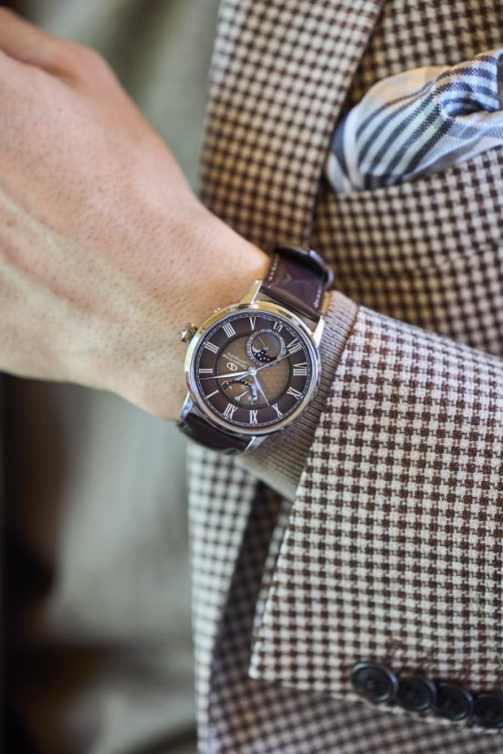 Orient Star Classic M45 F7 Moon Phase Automatic RE-AY0121A00B Lake Tazawa Limited Edition 180pcs (+ náhradný remienok)