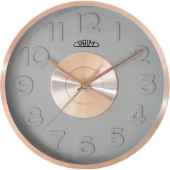 Nástěnné svítící hodiny s tichým chodem PRIM Sensation - E04P.4427.82