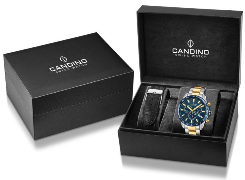 CANDINO C4748/B GENTS CHRONO TIMELESS