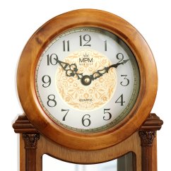 Stolní dřevěné hodiny s kyvadlem MPM E08.4192.50