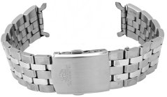 Ocelový náramek Orient YDEVGSS 20mm (pro model FEU0A), stříbrný