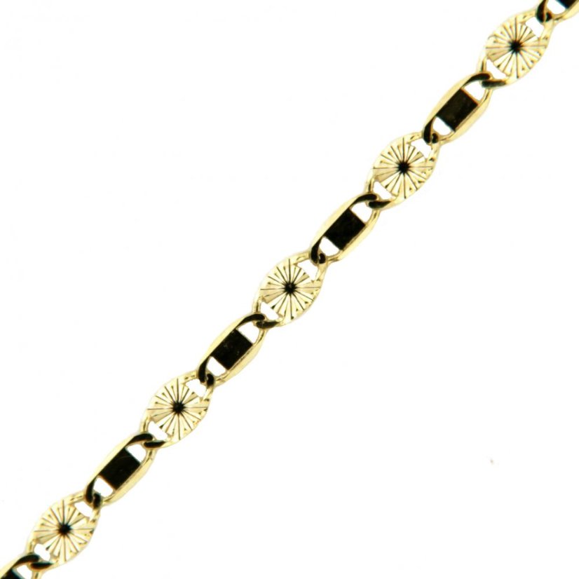 Zlatá retiazka GVGL/030/D1/1, veľ. 42, 1.37 g (585/1000) Zlatá retiazka GVGL/030/D1/1, veľ. 42, 1.37 g (585/1000)