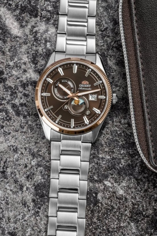 Orient Contemporary Stretto Sun & Moon Automatic RA-AK0313Y30B