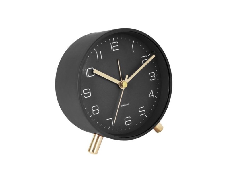Dizajnový budík 5752BK Karlsson 11cm