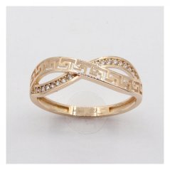Zlatý prsteň YYZ1162RO, veľ. 53, 1.8 g