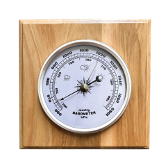 Nástenný drevený barometer JVD BA230/68