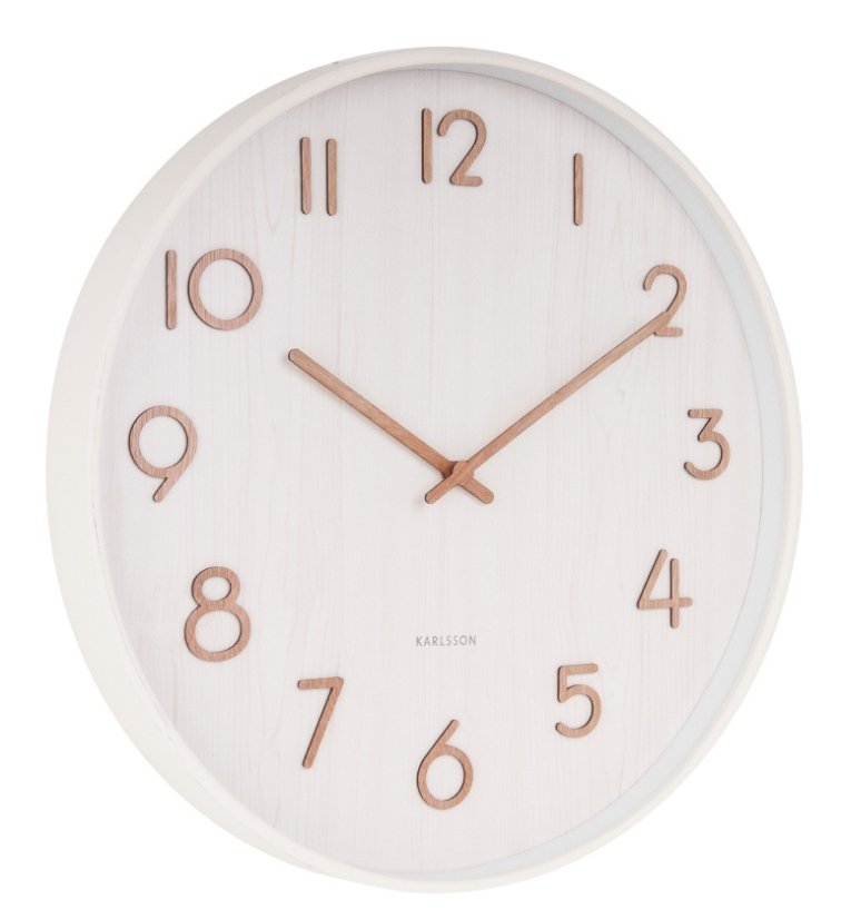 Dizajnové nástenné hodiny 5809WH Karlsson 40cm