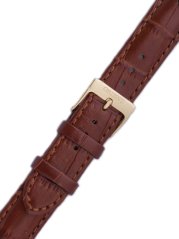Kožený řemínek Orient UDETNGT 17mm (pro model DB0A), hnědý