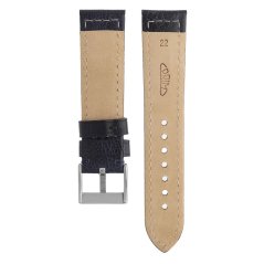 Kožený řemínek na hodinky PRIM RB.15895 (22 mm) - tmavě modrý - RB.15895.2220.3232.L1