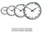 Dizajnové nástenné hodiny 2522 Nextime Stripe white 34cm