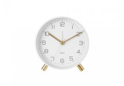 Dizajnový budík 5752WH Karlsson 11cm
