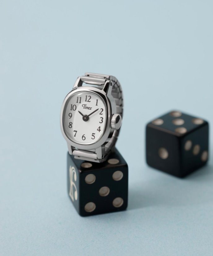 Timex Cavatina Mini Ring hodinkový prsteň TW2Y70700UK