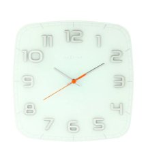 Designové nástěnné hodiny 8816wi Nextime Classy square 30cm