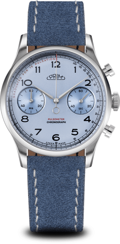 Prim Janský Pulsometer Chronograph 39 - A - W03P.13283.A