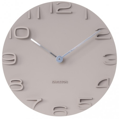 Dizajnové nástenné hodiny 5311GY Karlsson 42cm