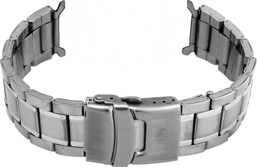 Ocelový náramek Orient KDDQJSS 22mm (pro model FEU07), stříbrný