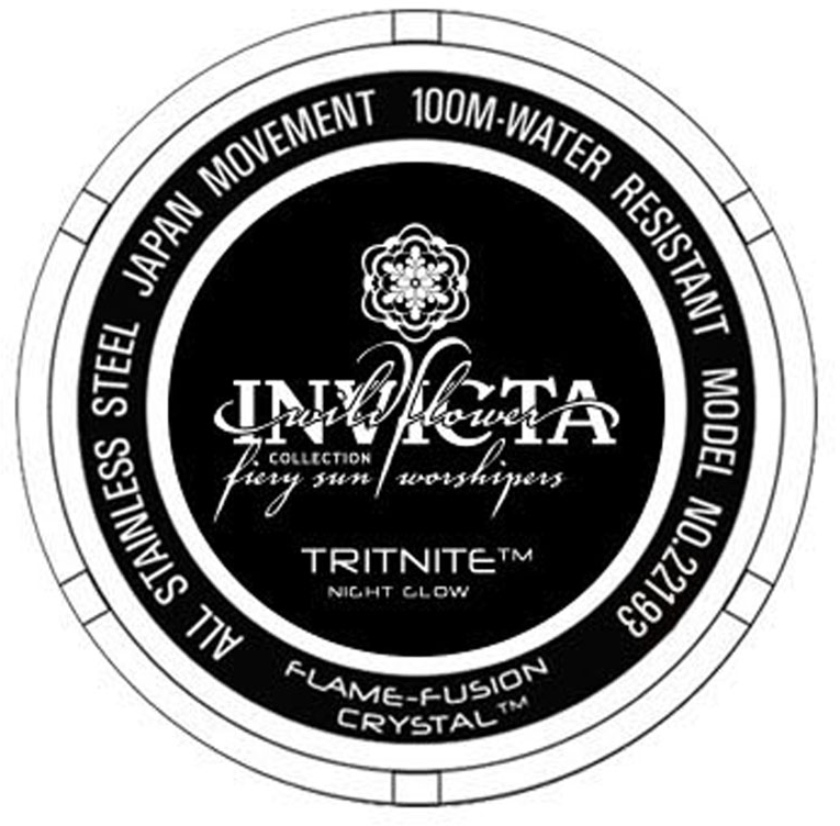 Invicta Wildflower Quartz 34mm 22193