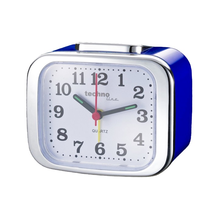 Analógový budík Modell XL blue