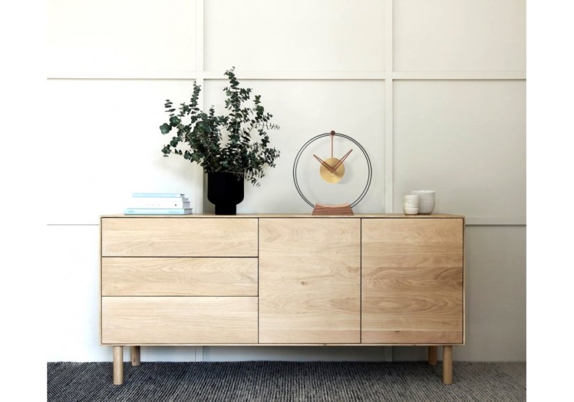 Designové stolní hodiny Nomon Aire G small 30cm