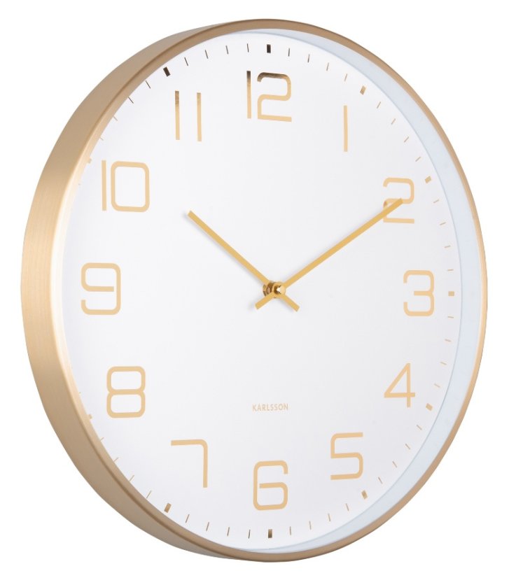 Dizajnové nástenné hodiny 5973WH Karlsson 40cm