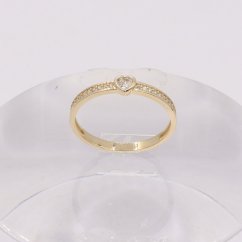 Zlatý prsten GLR4002, vel. 58, 1.6 g